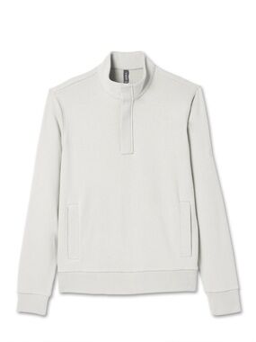 Vuori Cypress 1/4 Zip Pullover Salt XL